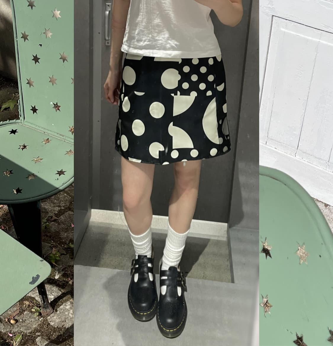 polka dot skirt 폴카 도트 스커트 상품이미지1