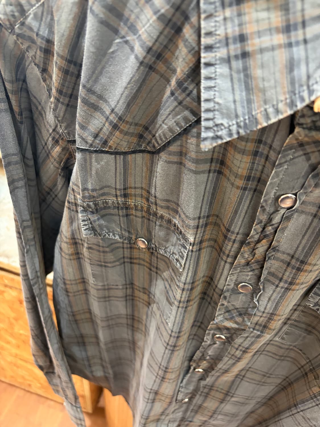 INDIA CHECK WESTERN SHIRT 상품이미지3