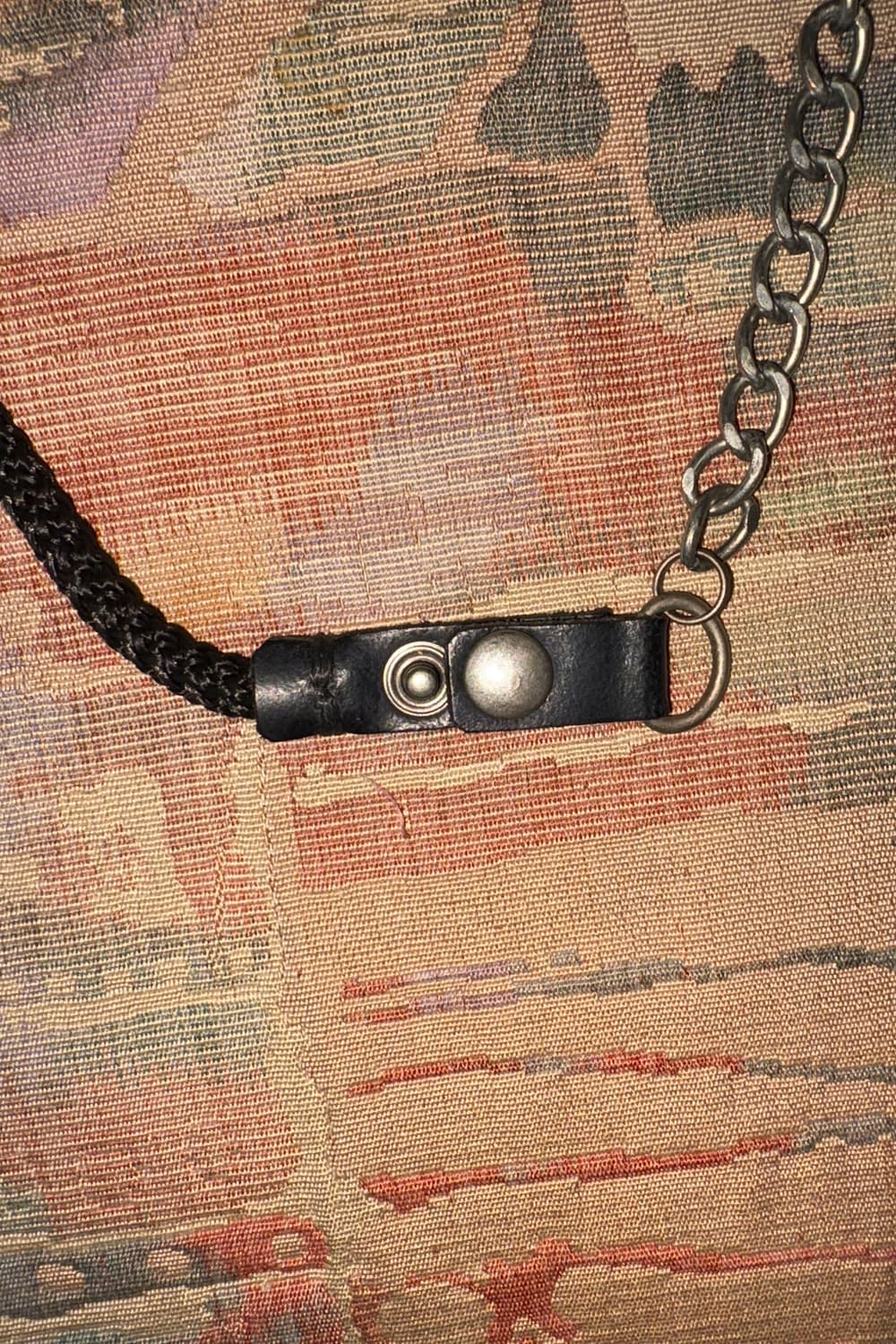 Diesel Leather&Chain Multi-way Necklace 상품이미지4