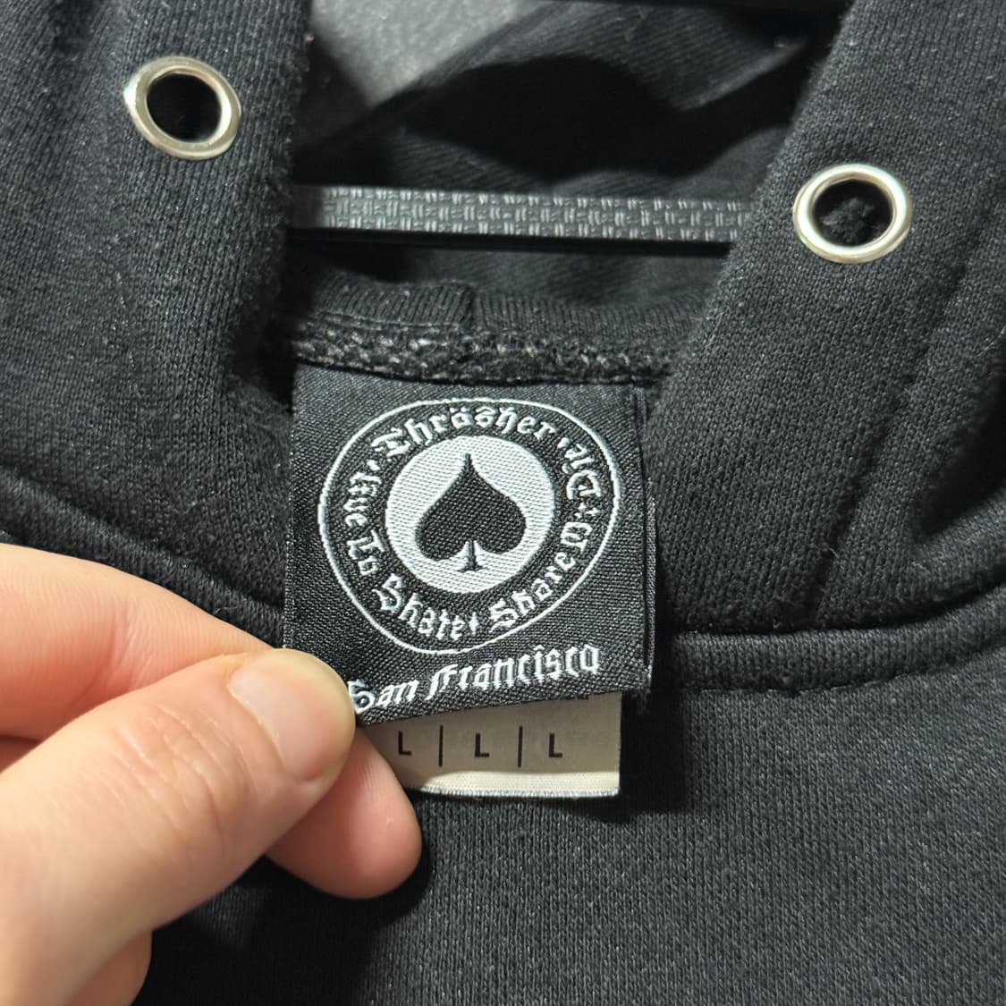 트래셔 빅 프린팅 풀오버 후디 상품이미지5