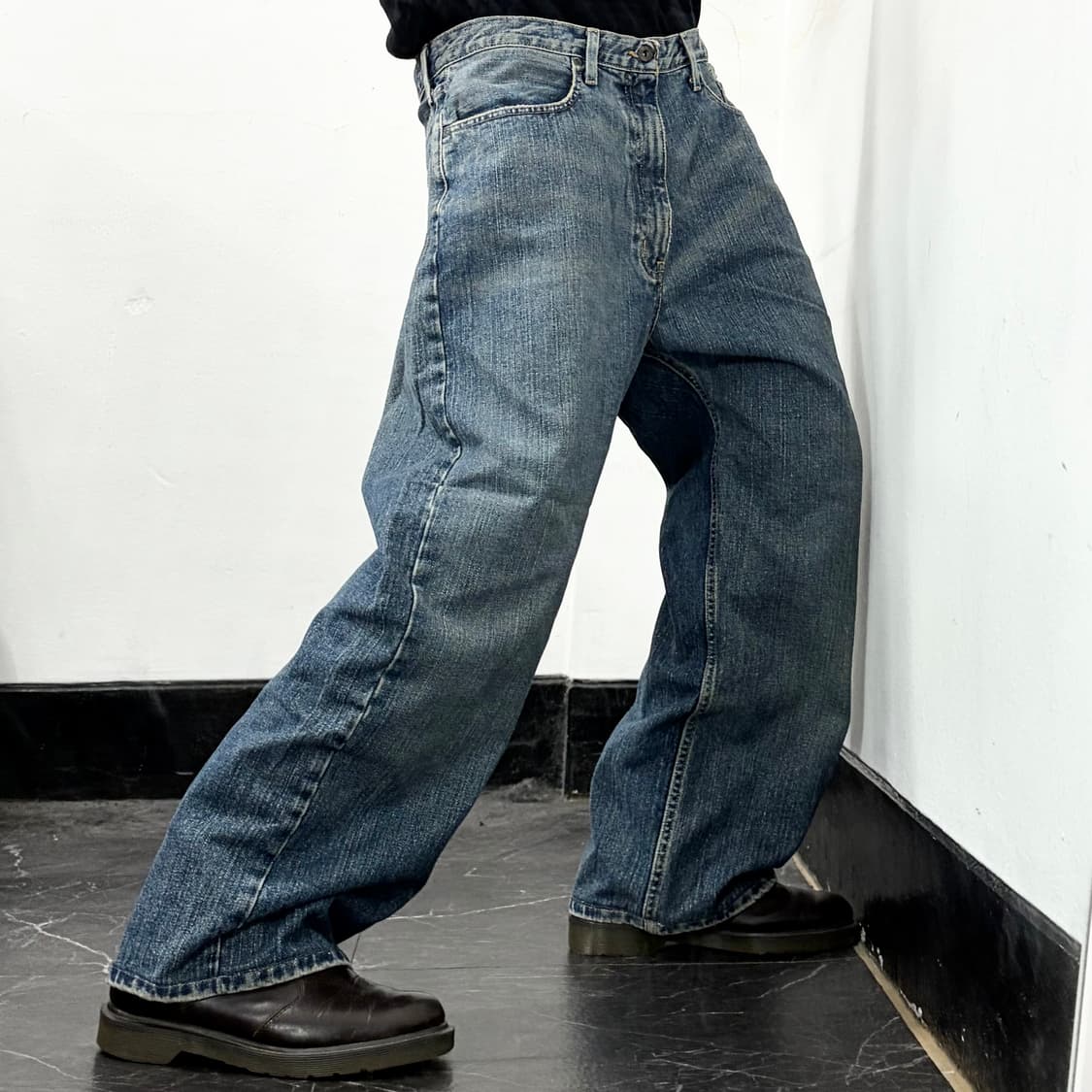 폴로 진스 와이드 데님 팬츠 상품이미지3