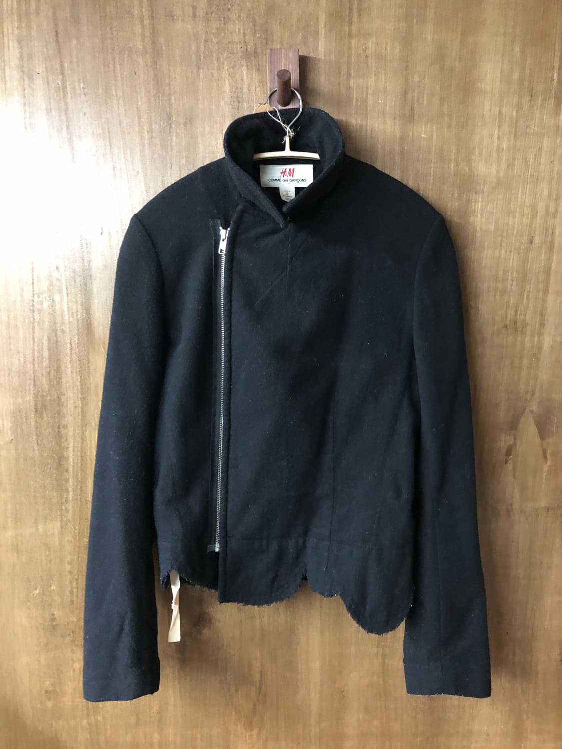 Comme des garcons X H&M 라이더 자켓 34 상품이미지4