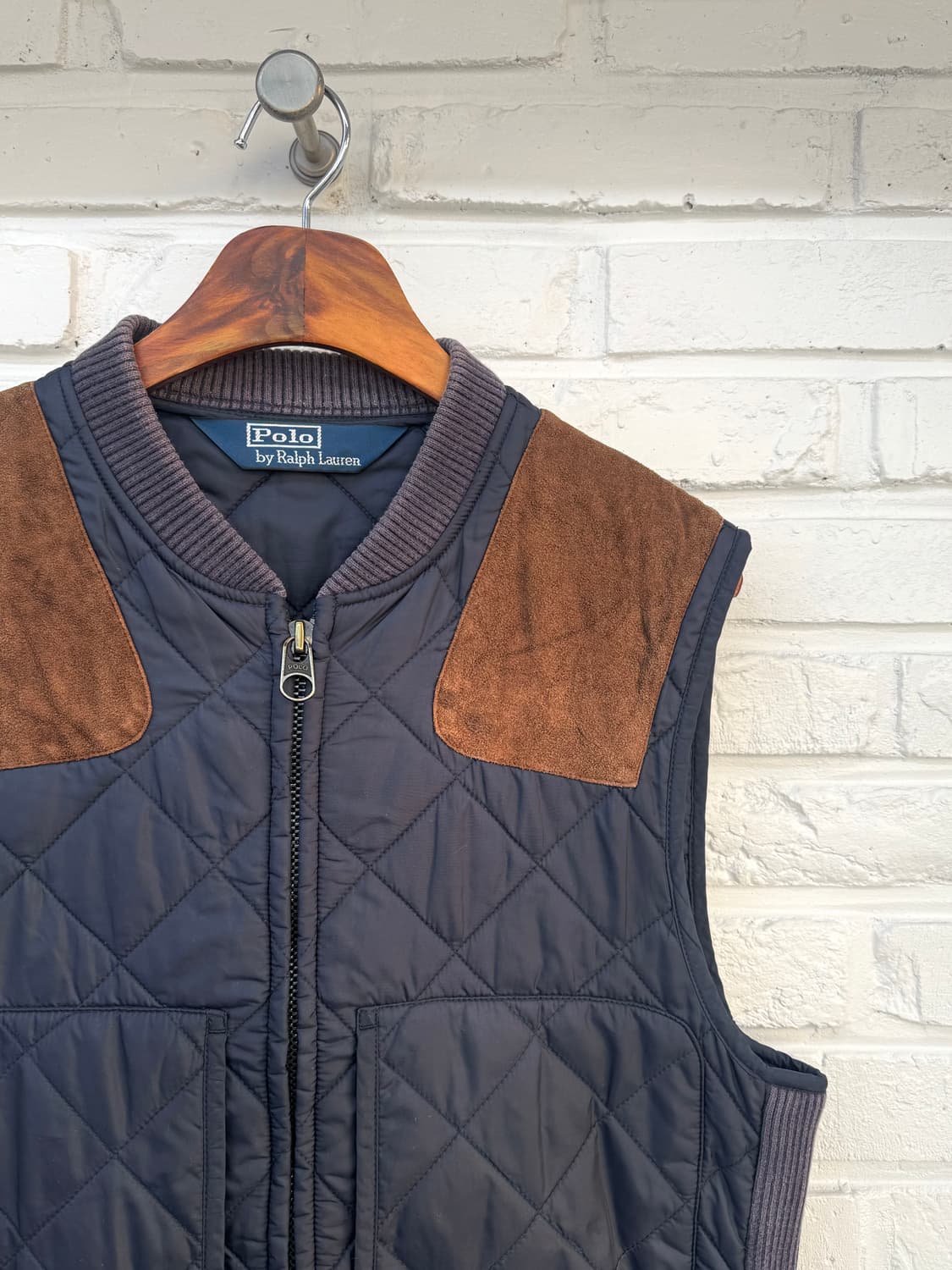 폴로 네이비 투웨이 패딩베스트 상품이미지2