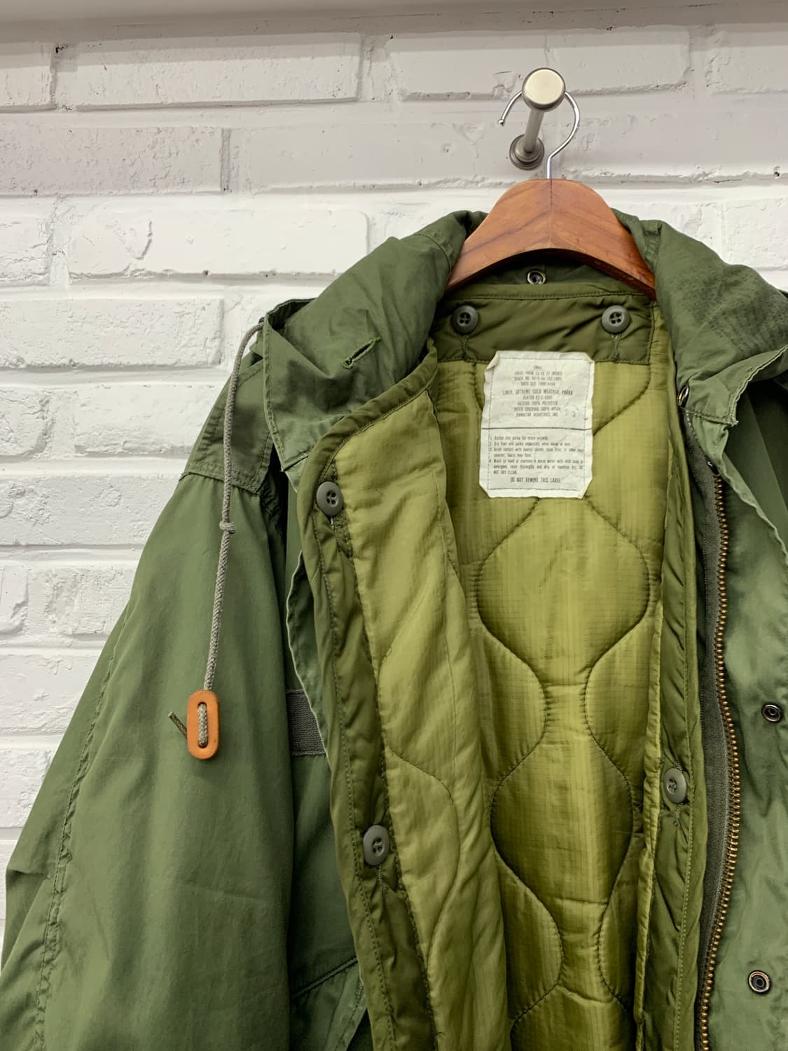 오리지널 후드 개파카 내피 상품이미지2