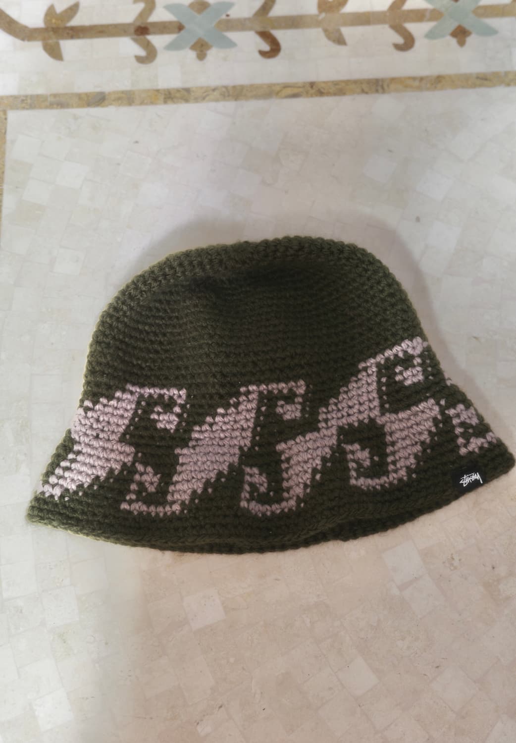 Stussy Waves Knit Bucket Hat 상품이미지1