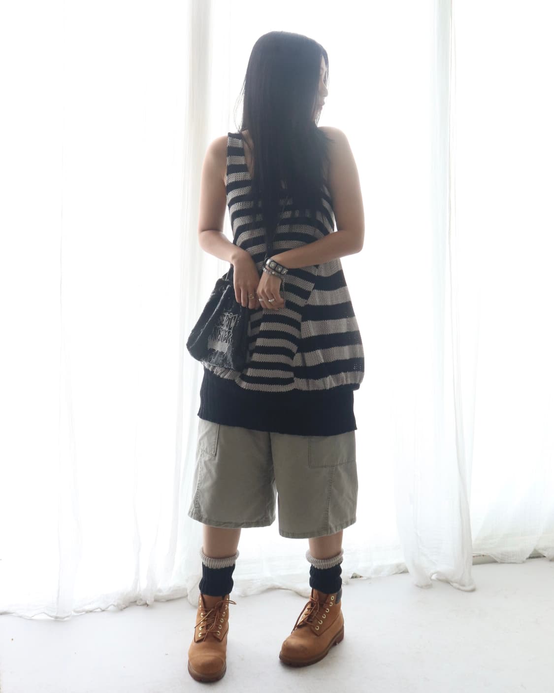 [Hysteric Glamour] Border Knit Dress 상품이미지3