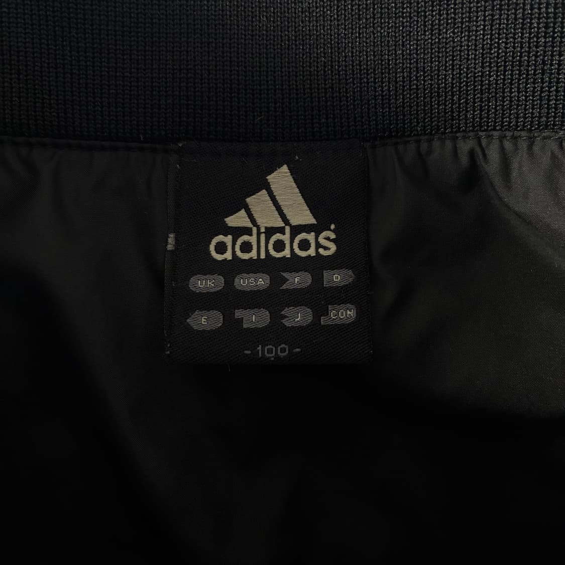 Adidas  아디다스 폴리쉘 블랙 웜업   상품이미지5