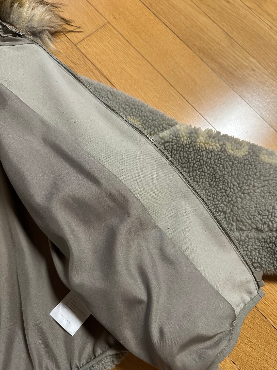 오픈와이와이 스키 후리스 후디 자켓 민트 상품이미지7