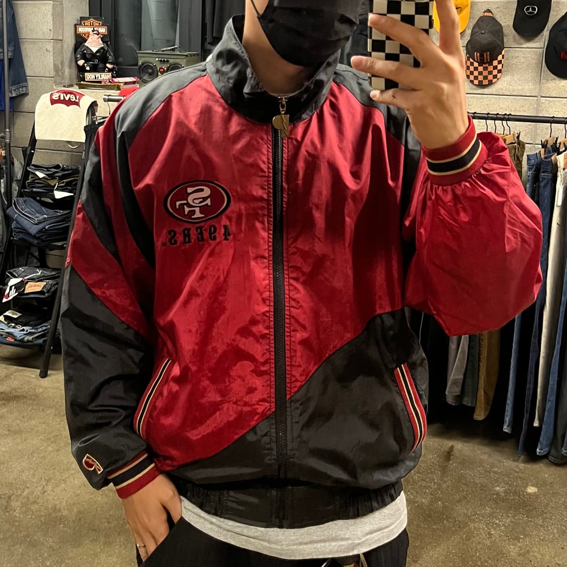 90s NFL 49ers 바람막이 (105) 상품이미지8