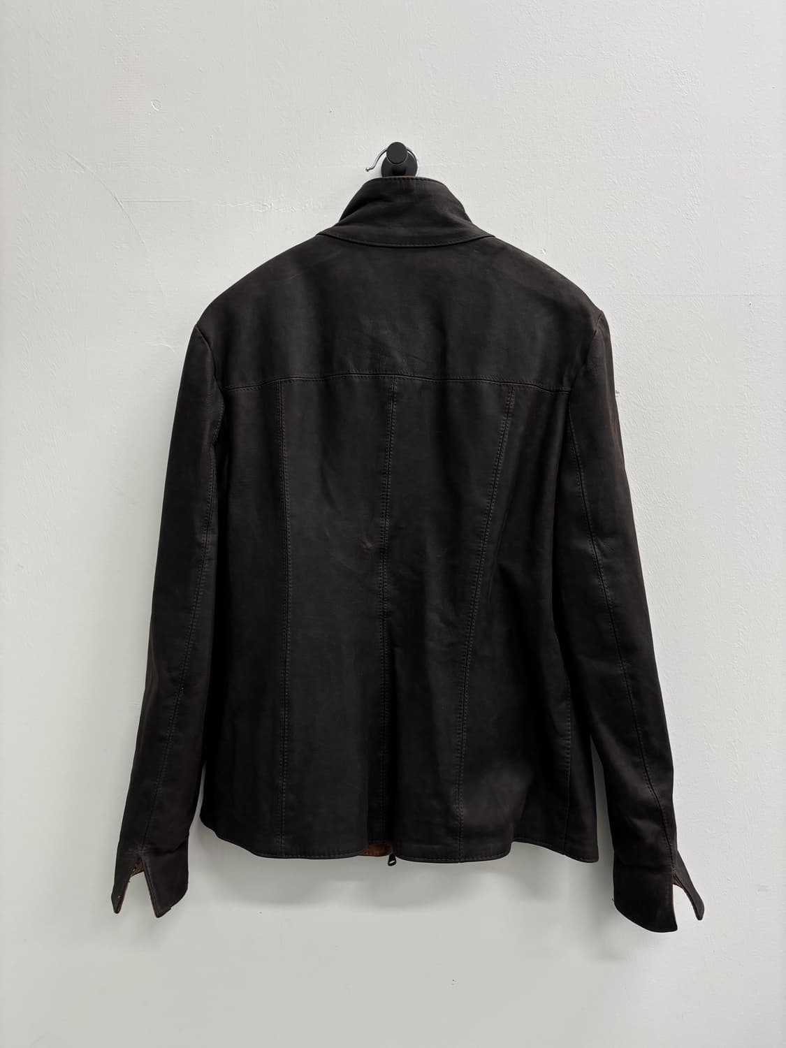 베라펠레 VERA PELLE 이탈리안 레더 하이넥 자켓 상품이미지3