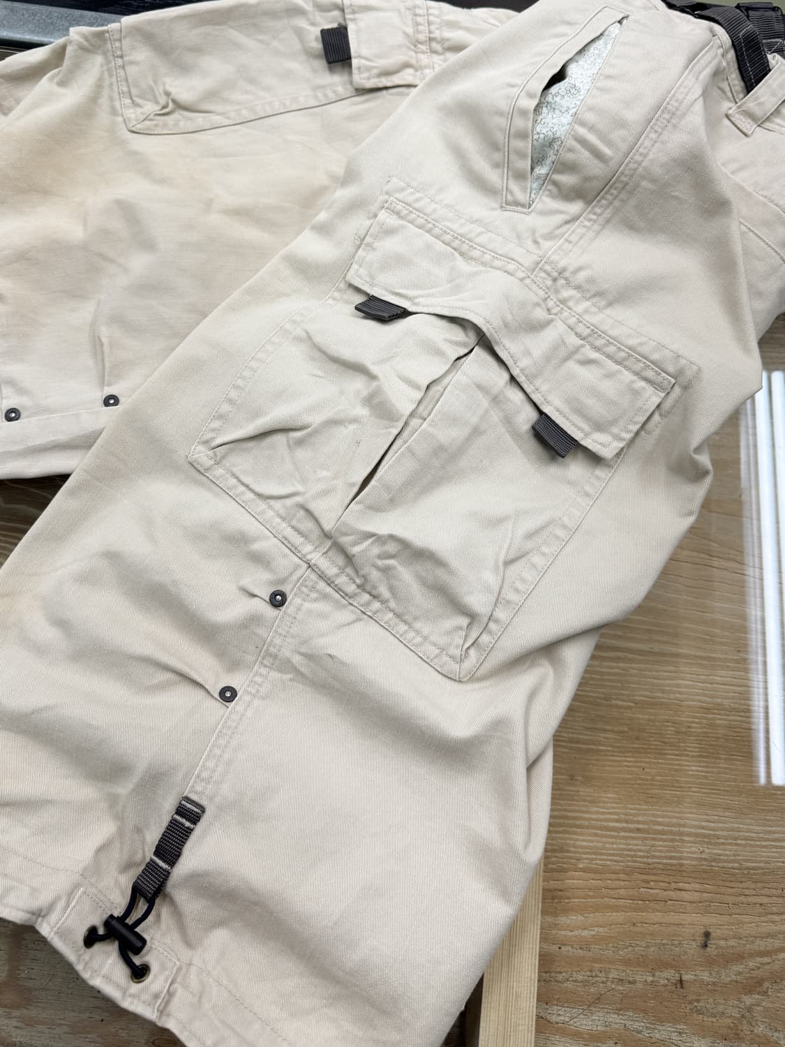 써니 클라우드 Y2K 카고 카프리 팬츠 상품이미지5