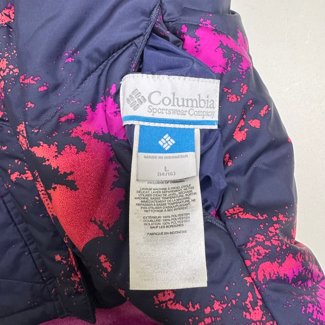 콜롬비아 빅 퍼 리버시블 점퍼 아동 L 상품이미지6