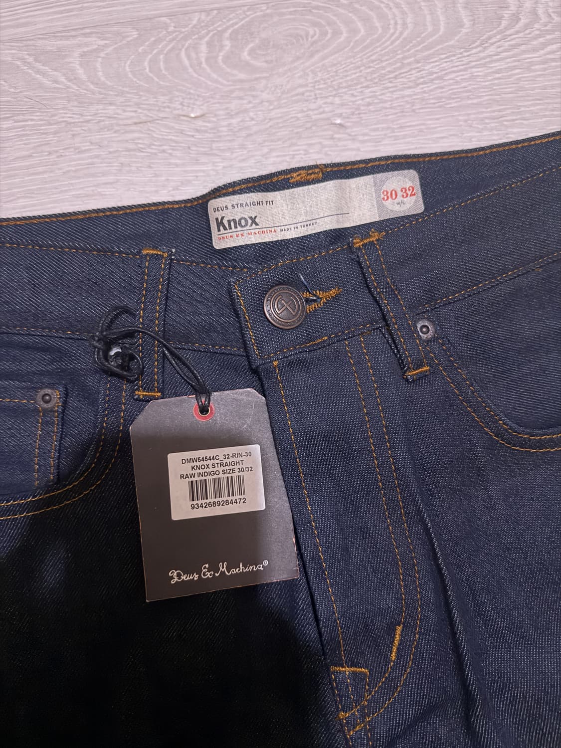 데우스 녹스 데님팬츠 판매합니다! 새상품 상품이미지2