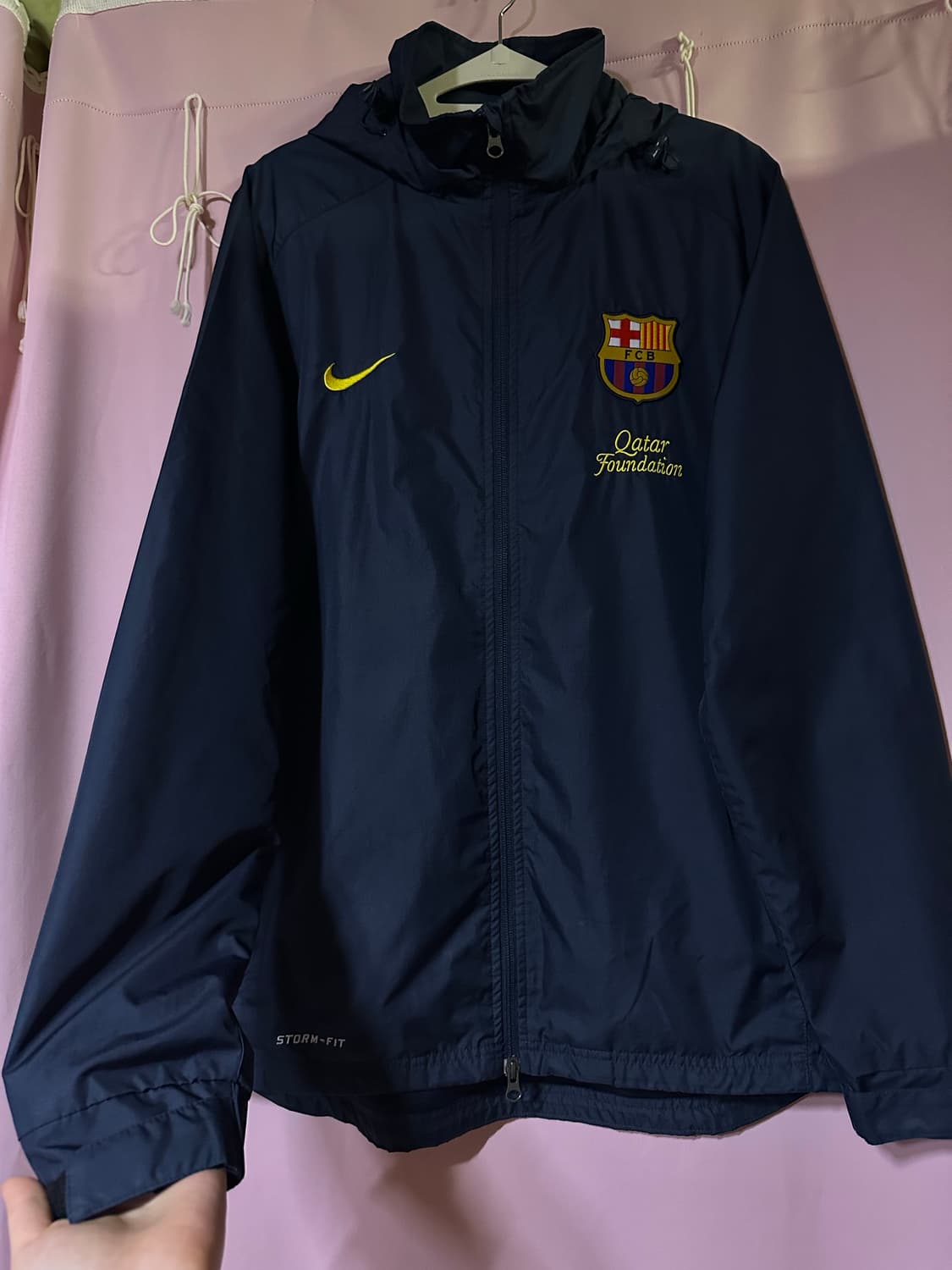 나이키 FC 바르셀로나 바람막이 네이비 나이키바막 바막 스톰핏 상품이미지1