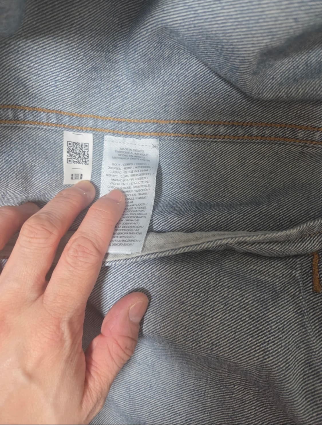 폴로 랄프로렌 데님앤서플라이 성조기 데님자켓 L 상품이미지4