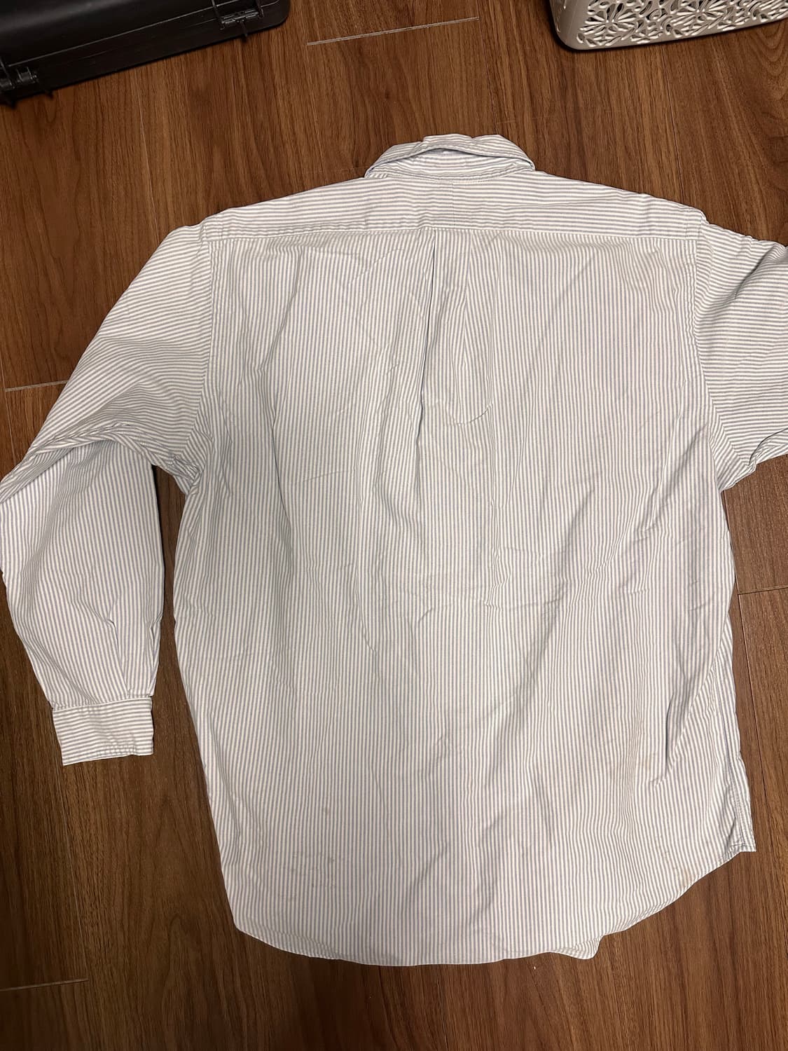 빈티지 폴로 스트라이프 옥스포드 셔츠 XL 상품이미지2