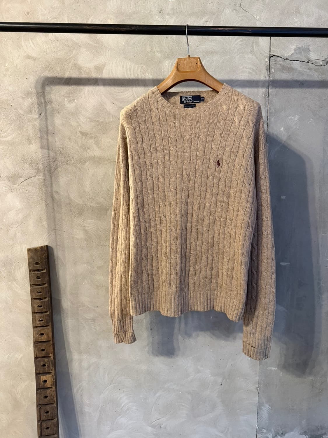 폴로 랄프로렌 램스울 케이블 니트 100~105 상품이미지9