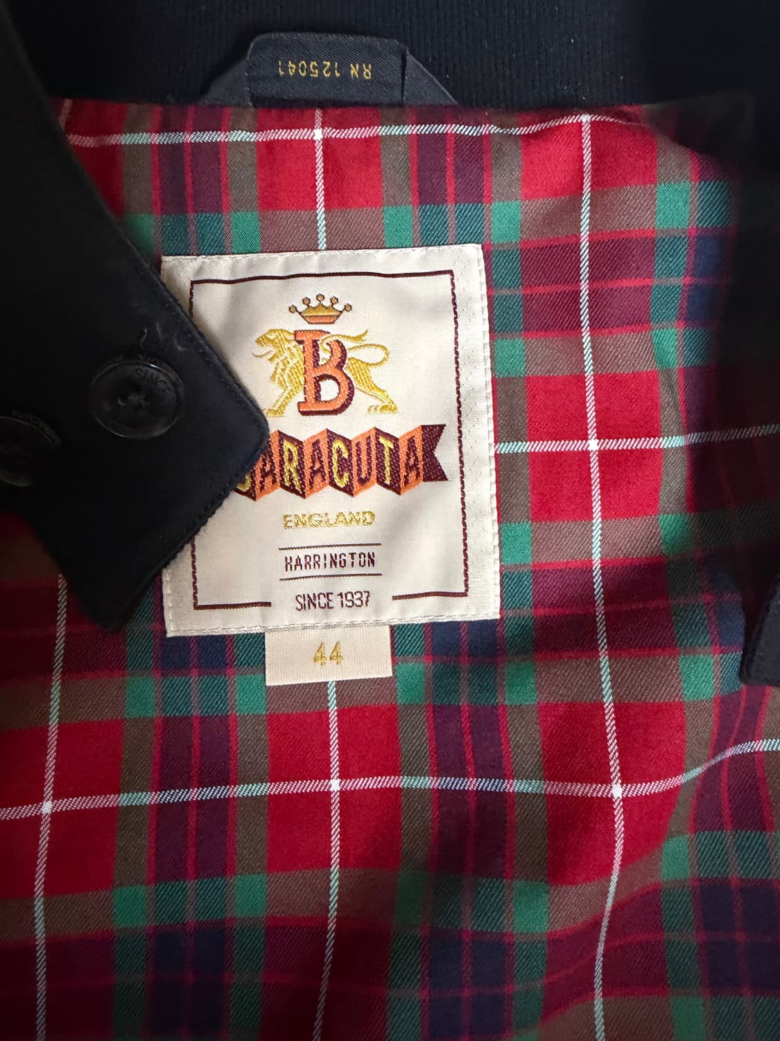 바라쿠타 해링턴자켓 44사이즈 상품이미지3