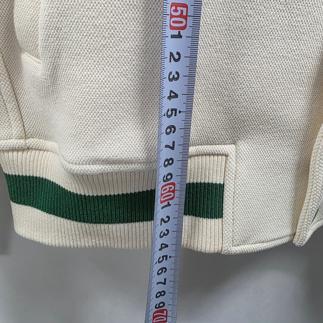 1772 라코스테 이중지 스타디움 스냅버튼 스웻 자켓 FR4(M) 상품이미지4