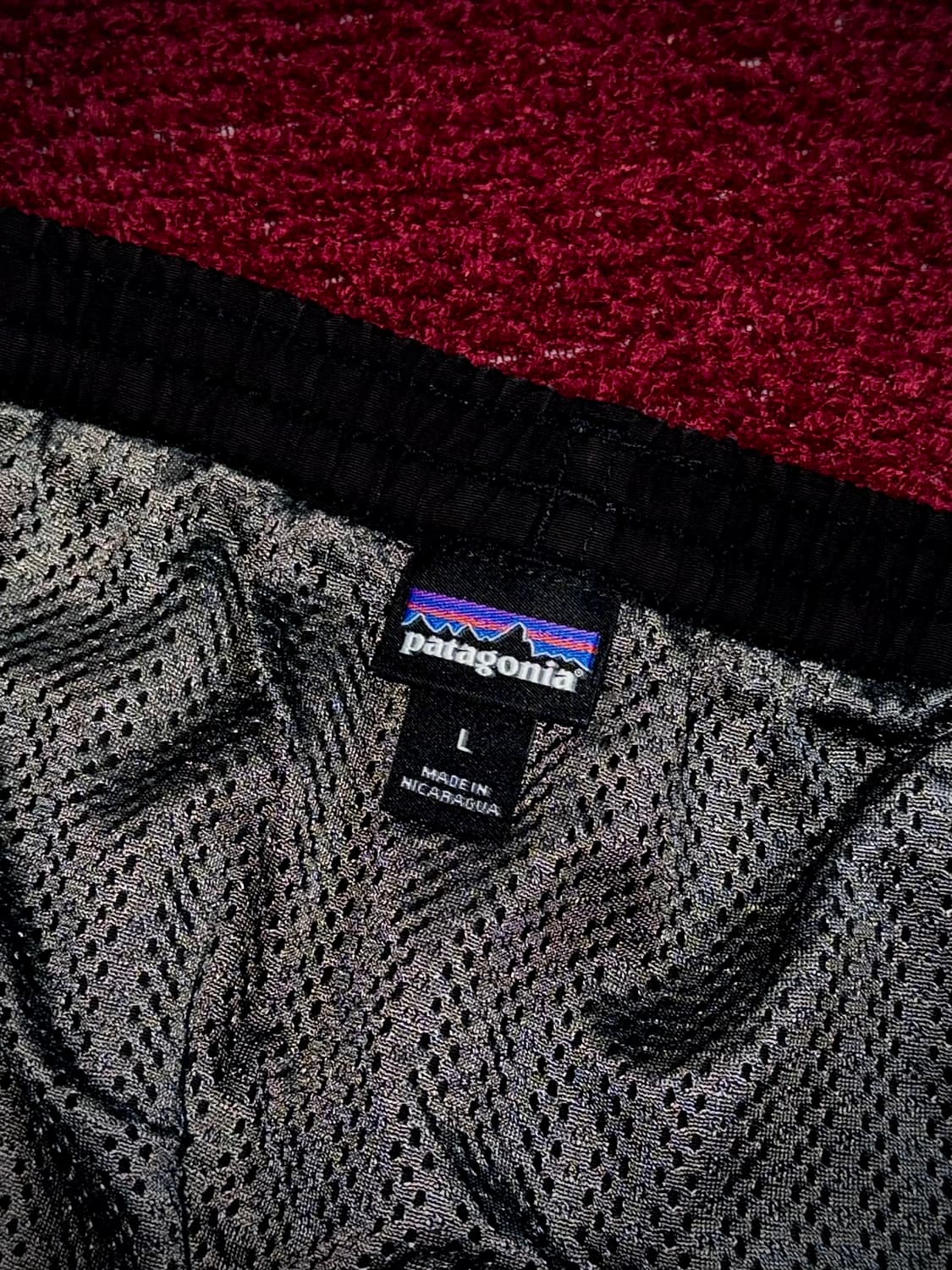 파타고니아 블랙 배기스 반바지 L 상품이미지6