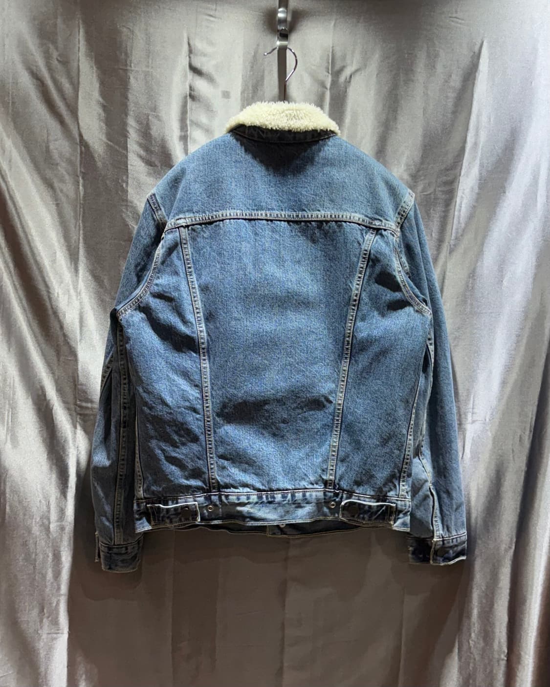 S 리바이스 투포켓 양털 카라 데님자켓 상품이미지3
