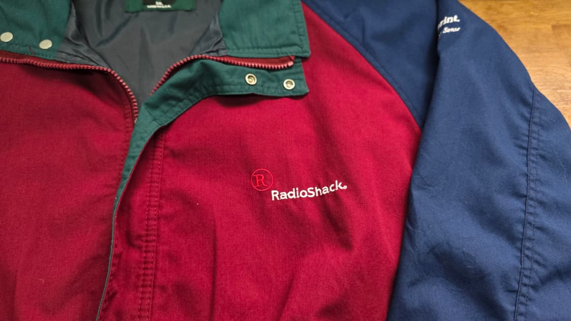 USA 빈티지 블루종 자켓 윈드브레이커 XXL  상품이미지3