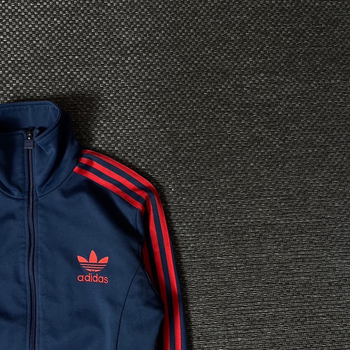 아디다스 레드 네이비 트랙탑 져지 100 상품이미지3
