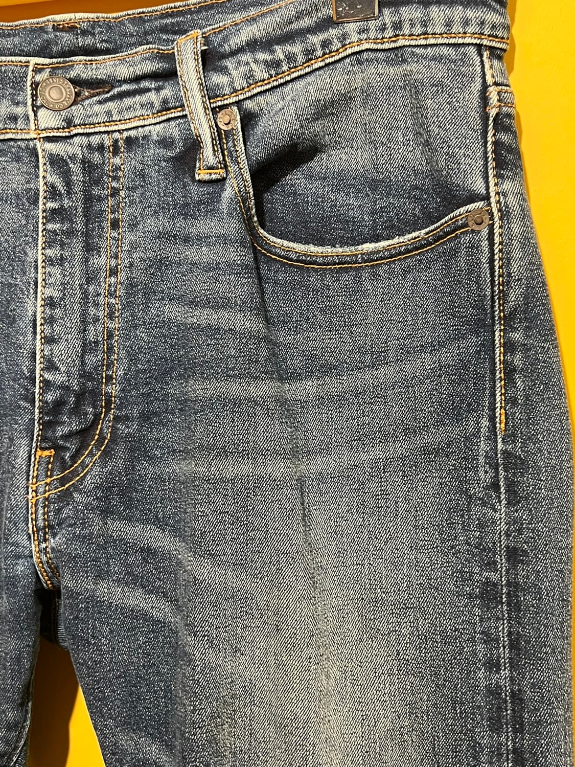 [32x32] 리바이스 505 C 데님 스트레이트 핏 클래식 셀비지 상품이미지2