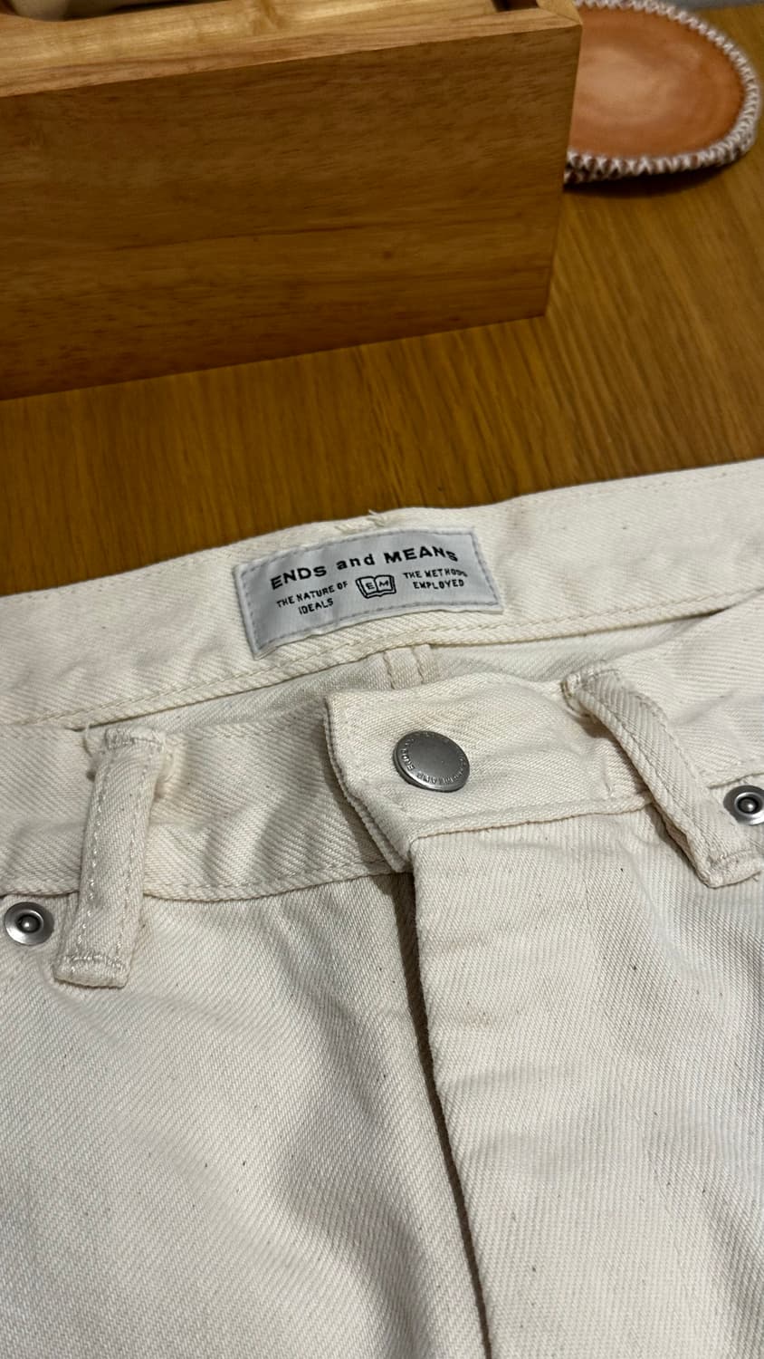 엔즈앤드민즈 5pockets denim natural m(32-33) 상품이미지3