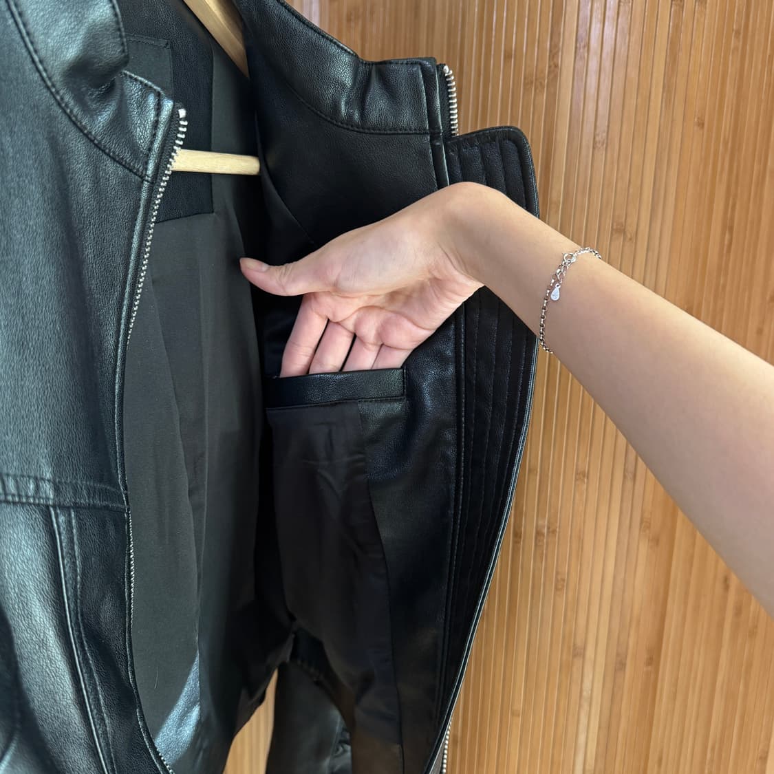 배드블러드 레더 자켓 상품이미지5