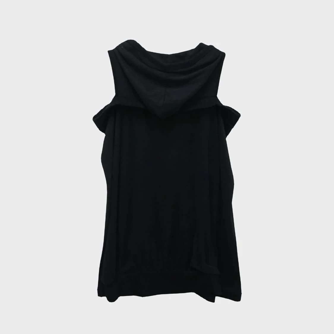 JANISS 블랙 오프숄더 후드티 61158 상품이미지2