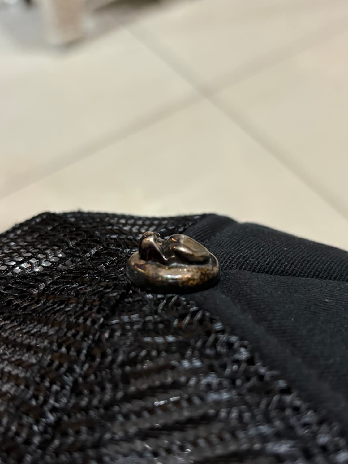 Chrome Hearts 크롬하츠 블루 롤링스톤 패치 레이어드 메쉬캡 상품이미지6