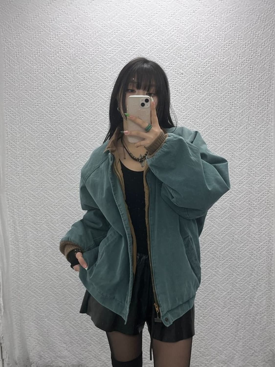 WALLS 빈티지 컨트리 워크웨어 민트그린 자켓 XL C09005 상품이미지2