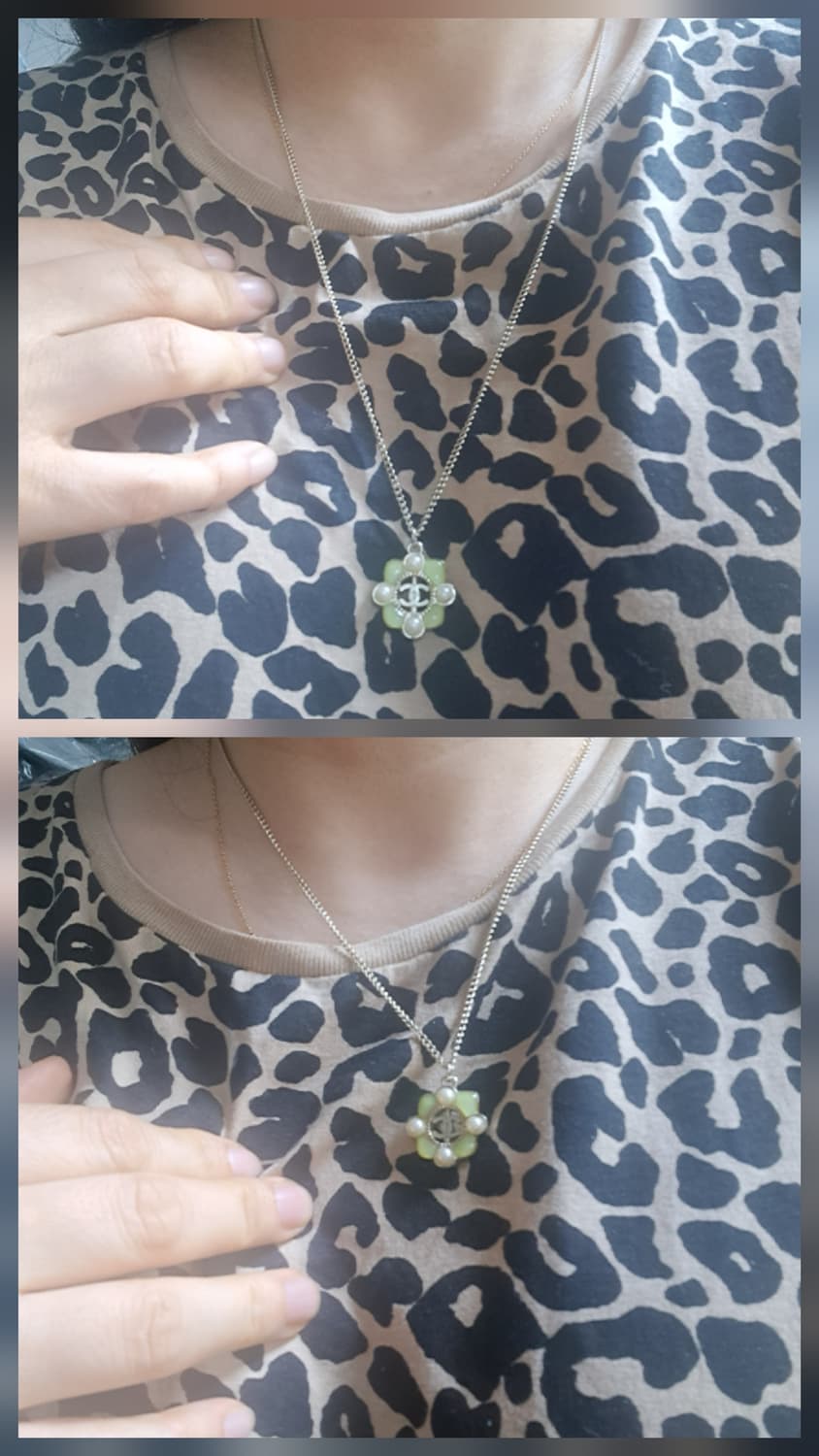 샤넬 정품 까멜리아 진주 목걸이 상품이미지9