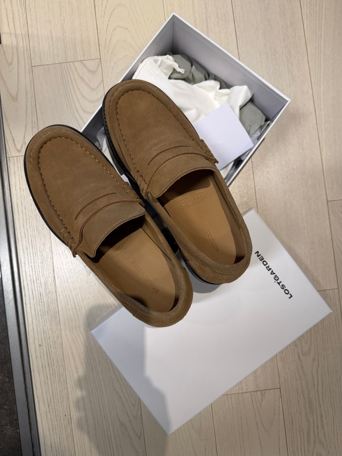 [박스포함새상품]로스트가든 와이드 로퍼 베이지 WIDE 상품이미지3