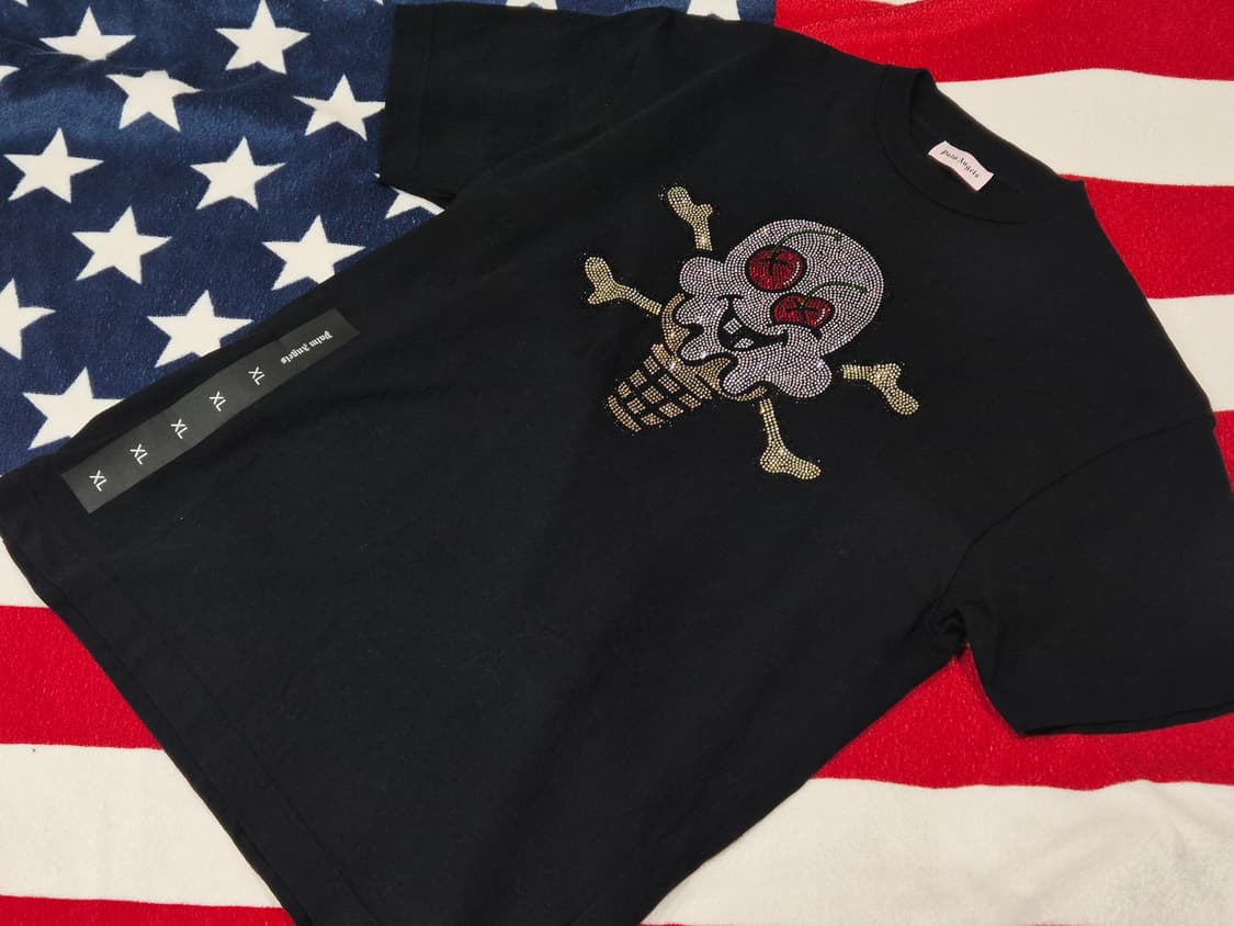 팜엔젤스 BBC 아이스크림 라인스톤 반팔 티셔츠 빌리네어보이즈클럽 상품이미지1