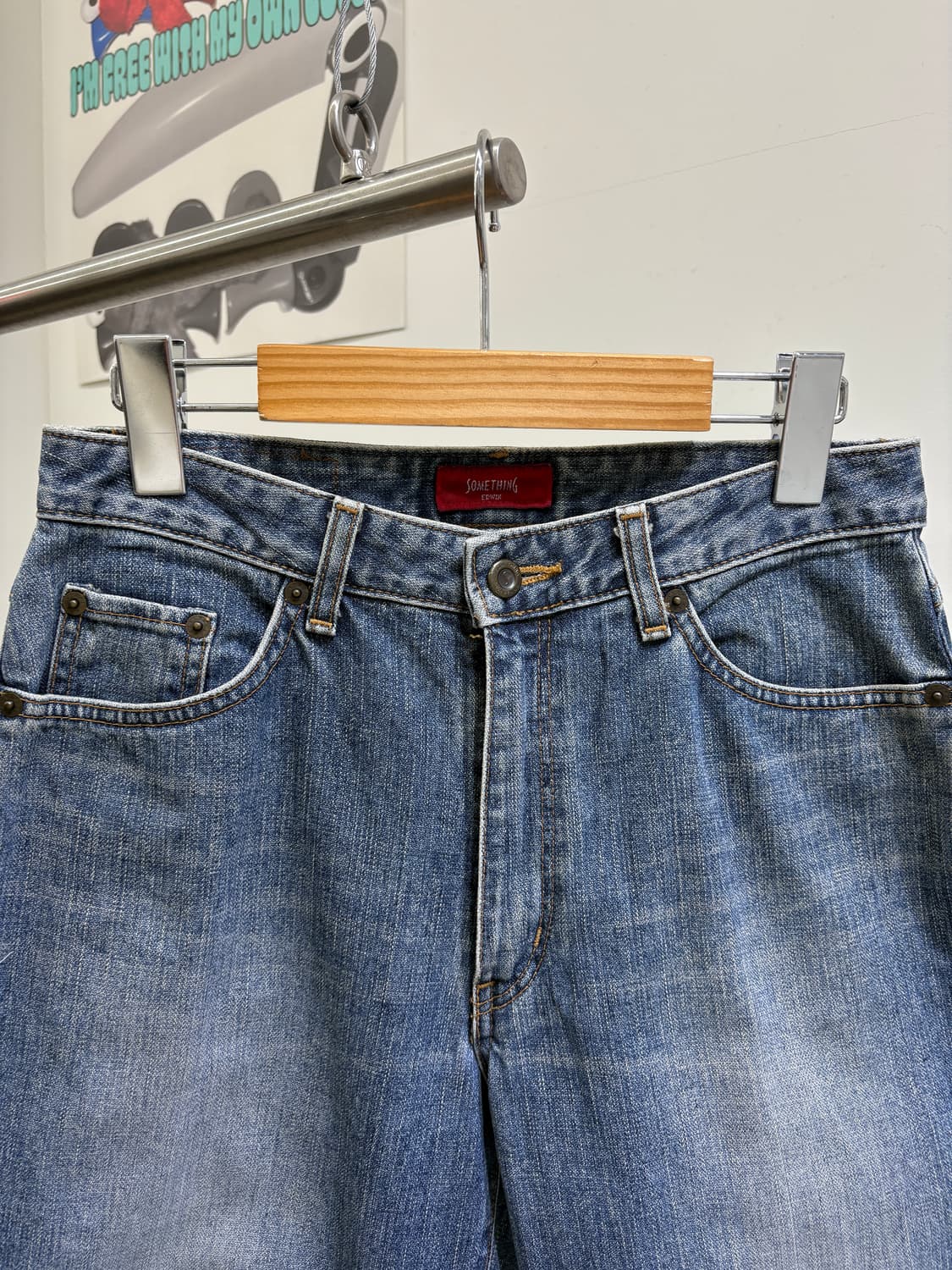 SOMETHING BY EDWIN (Made in Japan) 데님팬츠 상품이미지2