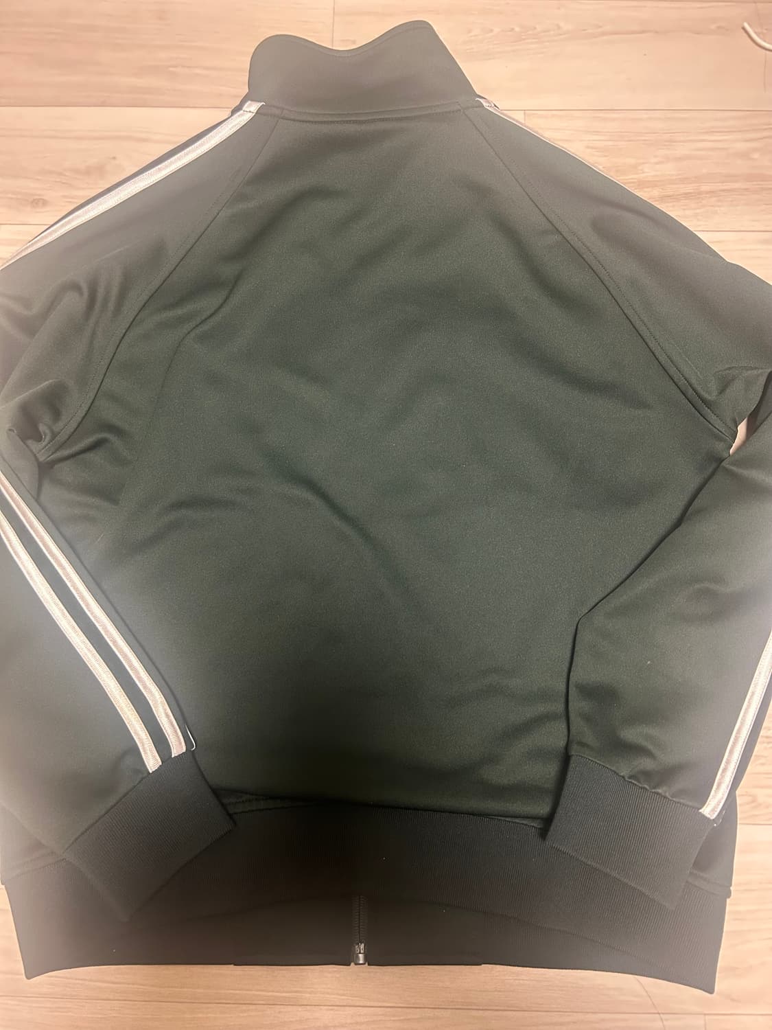 희귀 아디다스 져지 삼선 트레이닝자켓 다크그린 딥그린 상품이미지2
