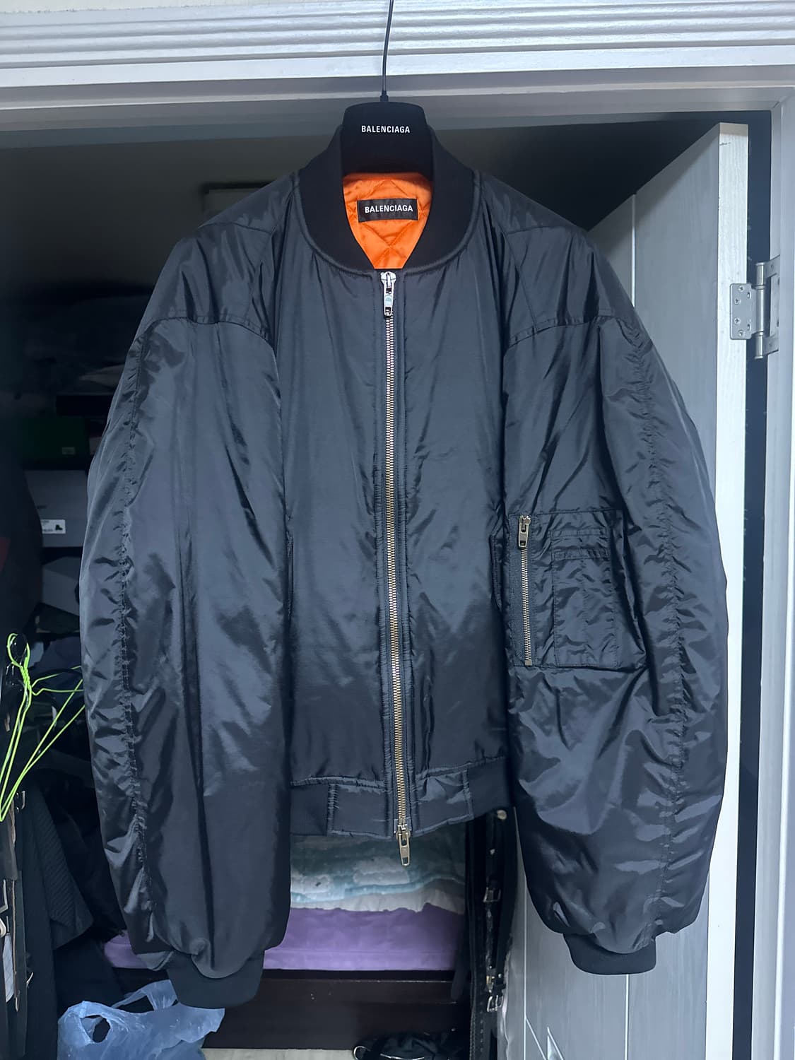 [50] 발렌시아가 스테로이드 봄버 재킷 상품이미지1