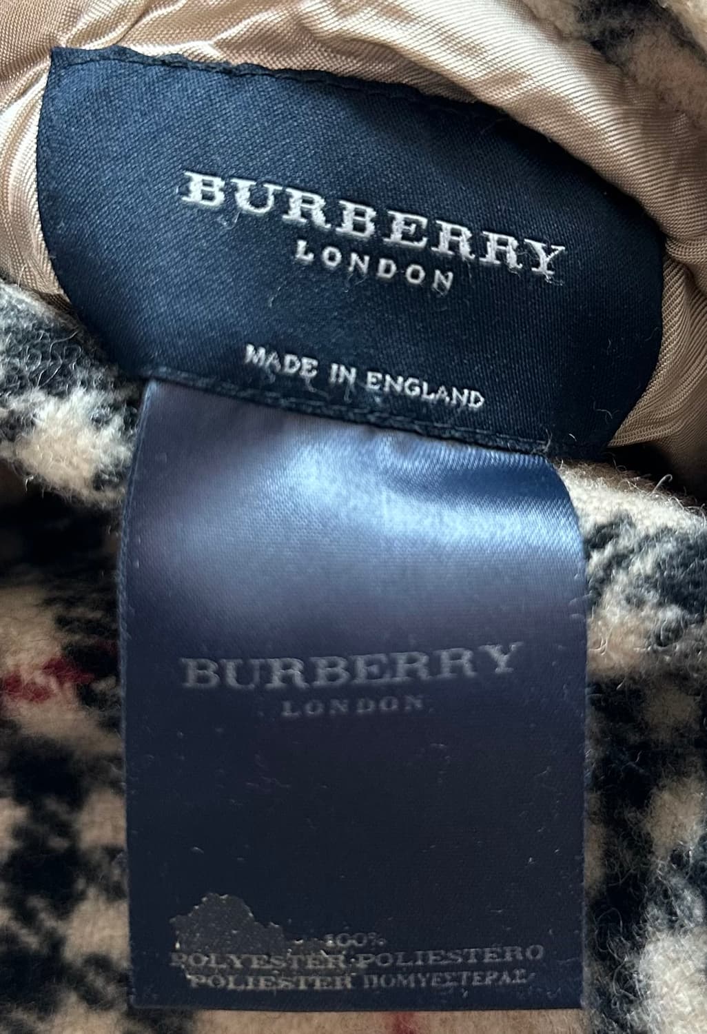 버버리 체크 리버시블 자켓 상품이미지7