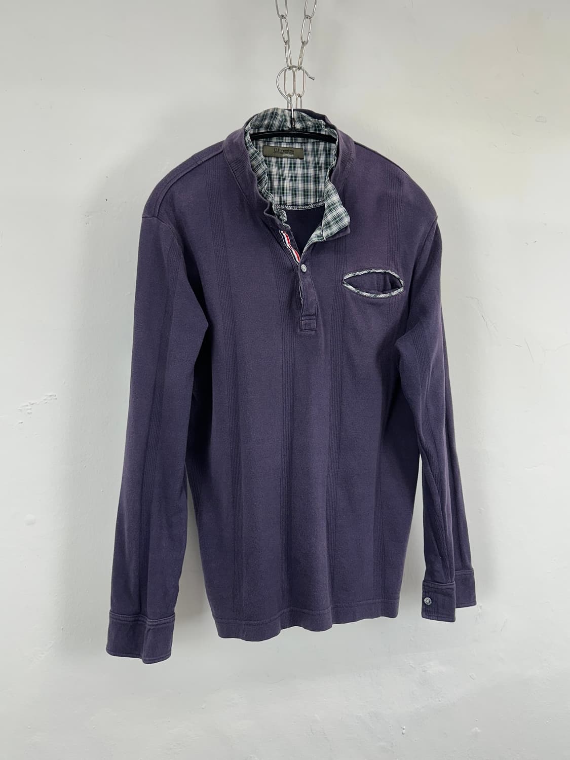 UP Renoma Fake Layered Sleeve Top  상품이미지3