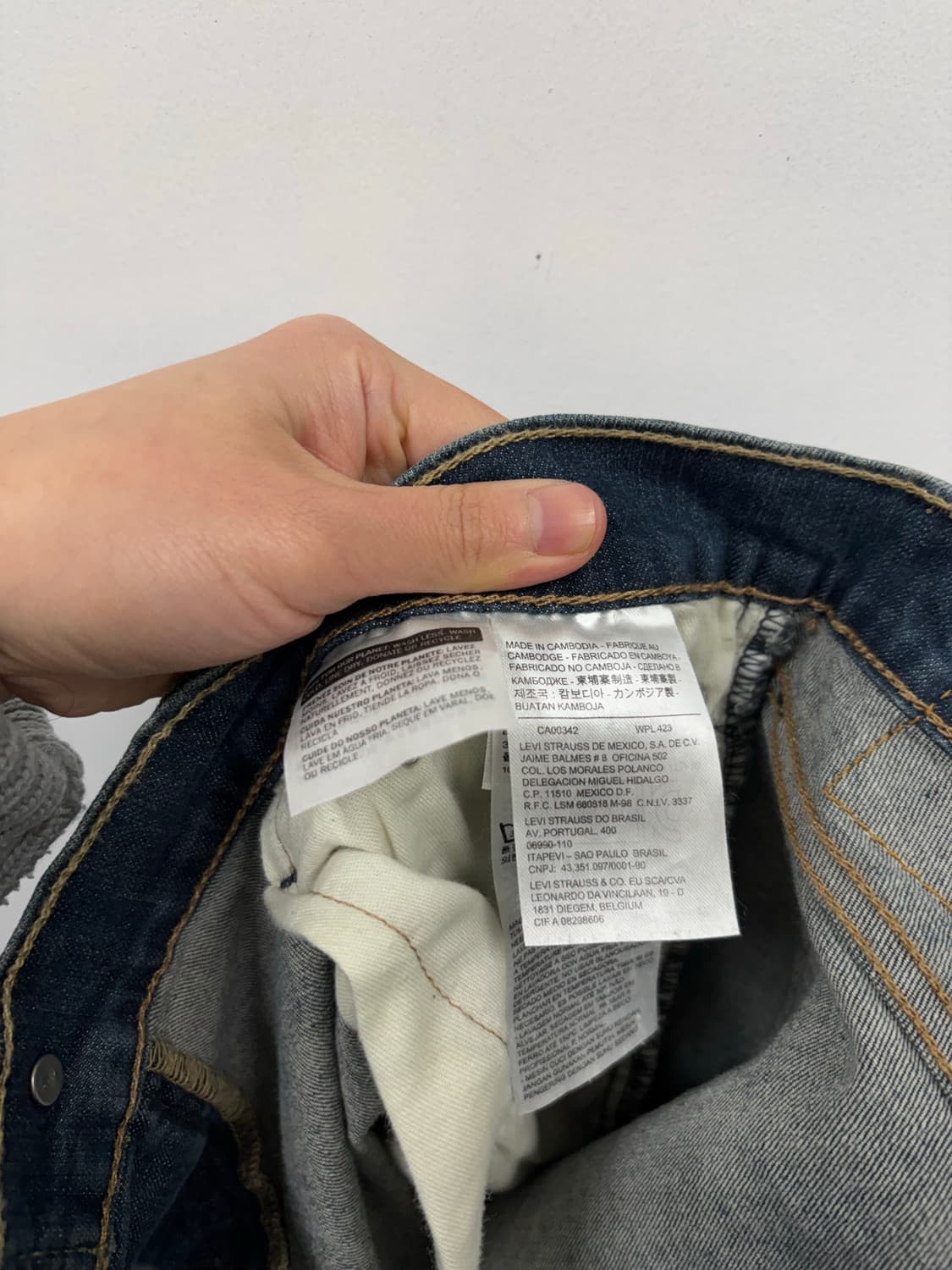  리바이스514 데님팬츠  W32 L34 상품이미지5