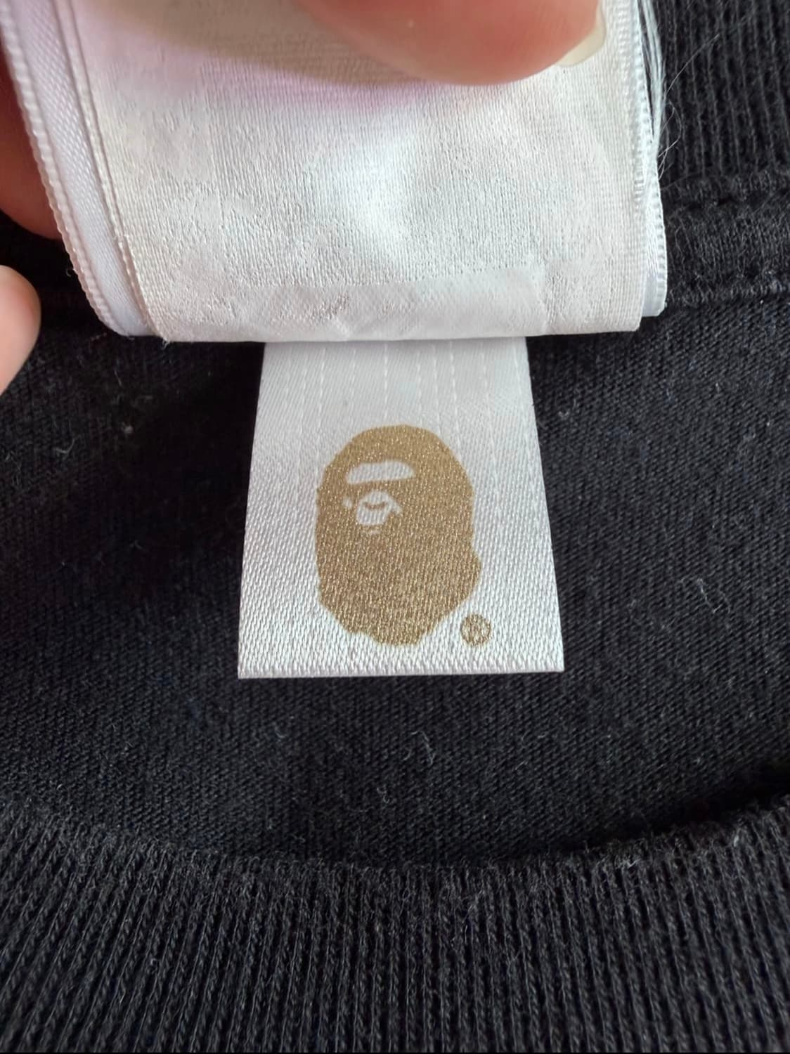 BAPE 베이프 카모 반팔 티셔츠 블랙 m사이즈 상품이미지7