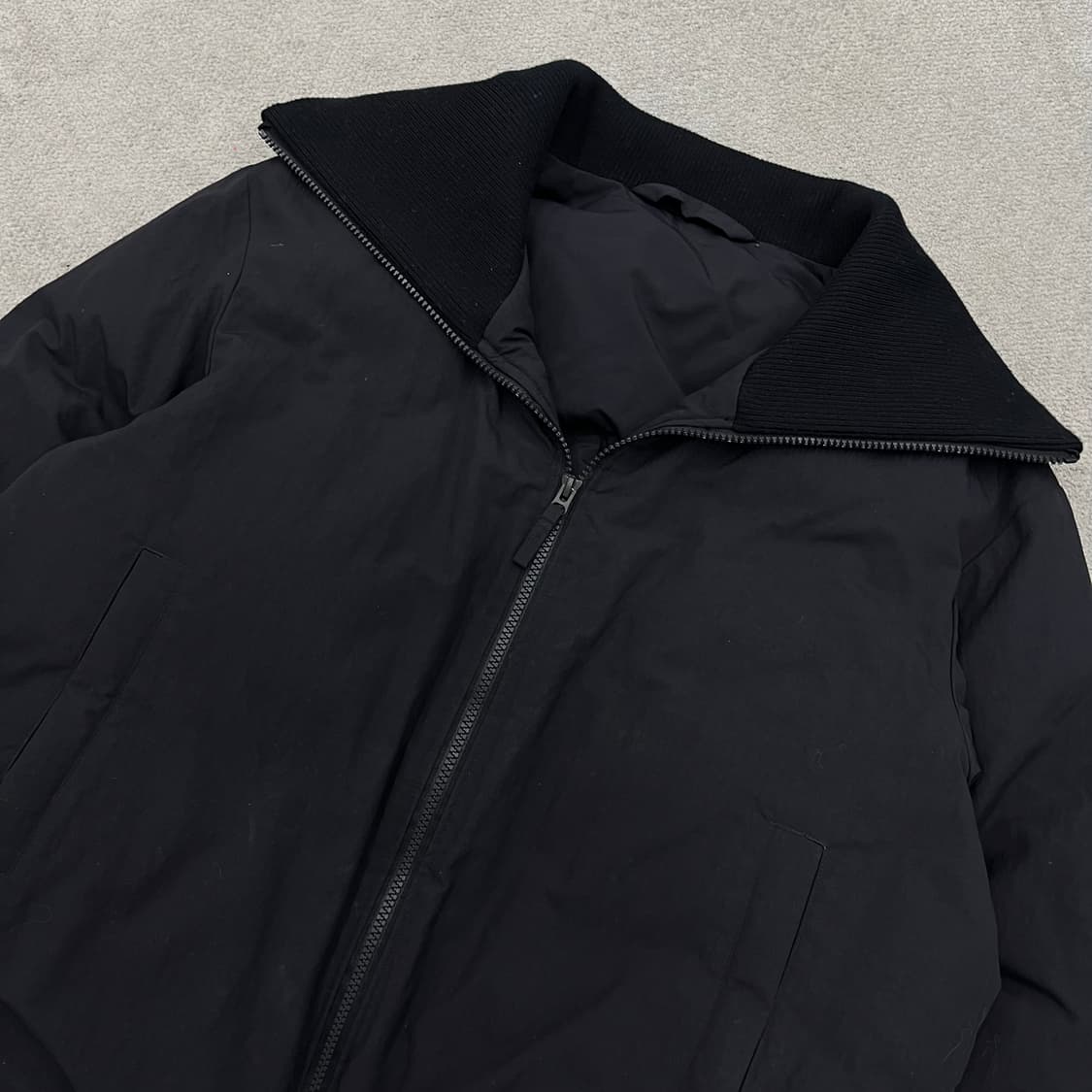 L 유니클로U 패디드 하이넥 블루종 점퍼 상품이미지2