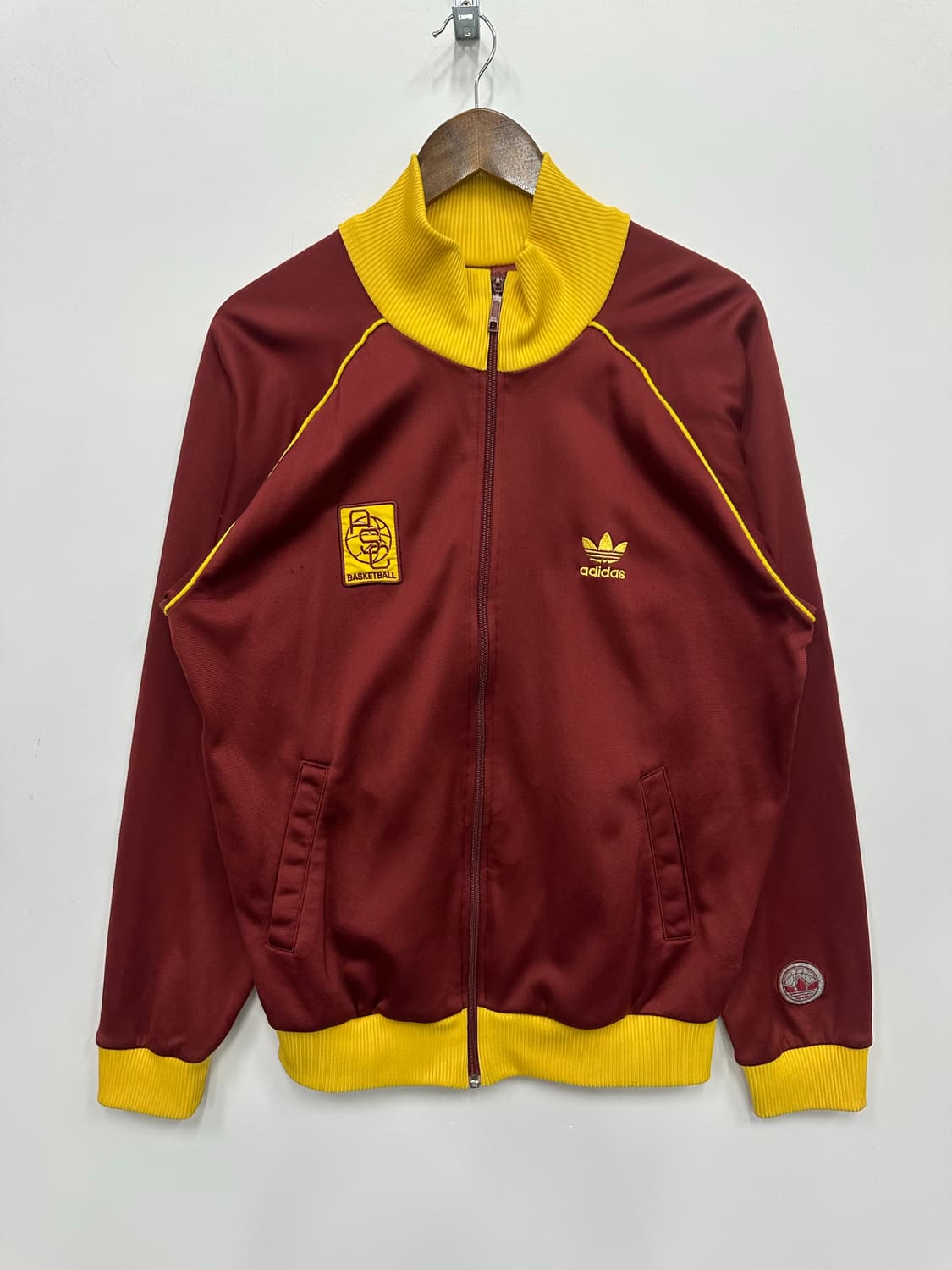 아디다스 ASC 버건디 져지 트랙탑  상품이미지1