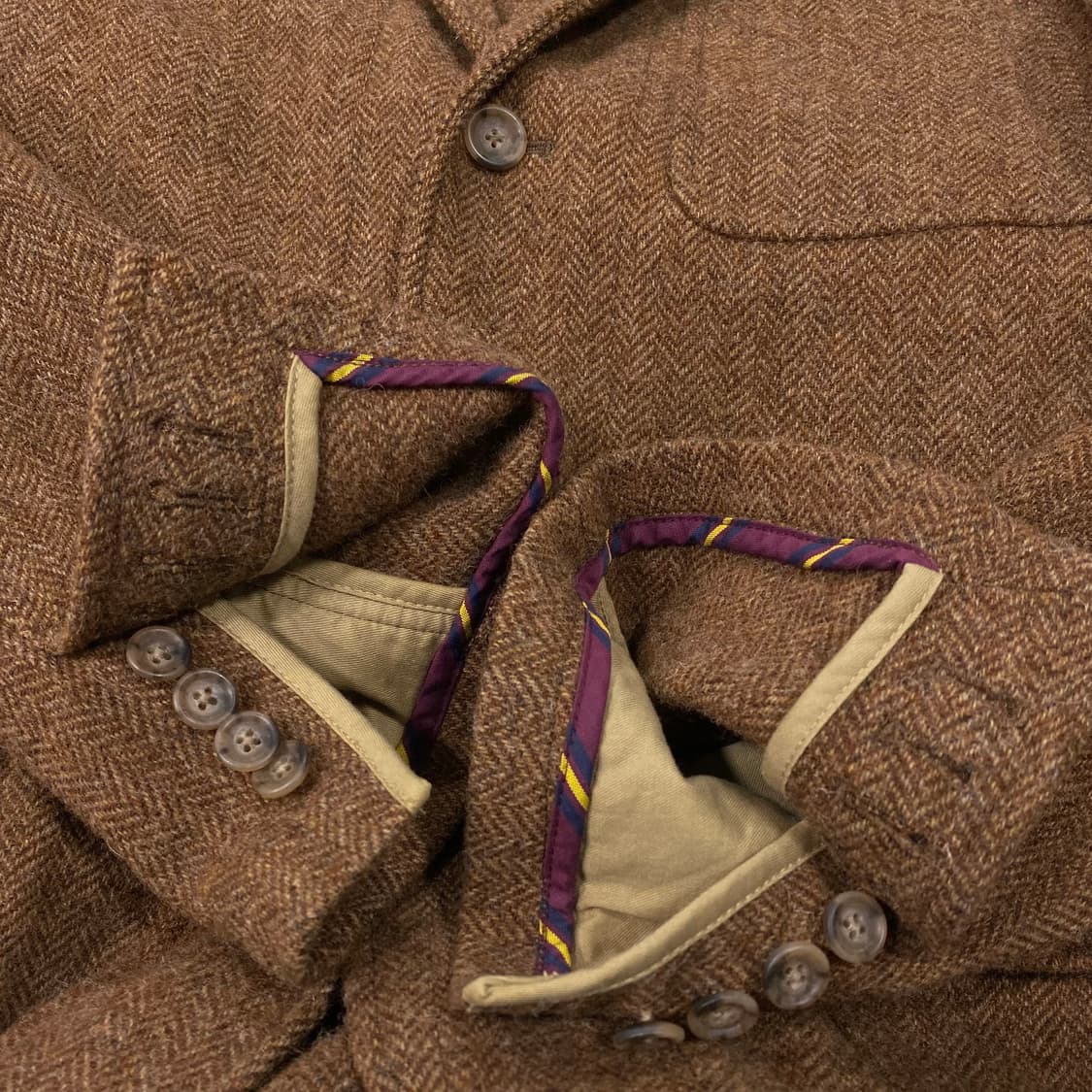 폴로 럭비 랄프로렌 헤링본 울 블레이저 상품이미지6