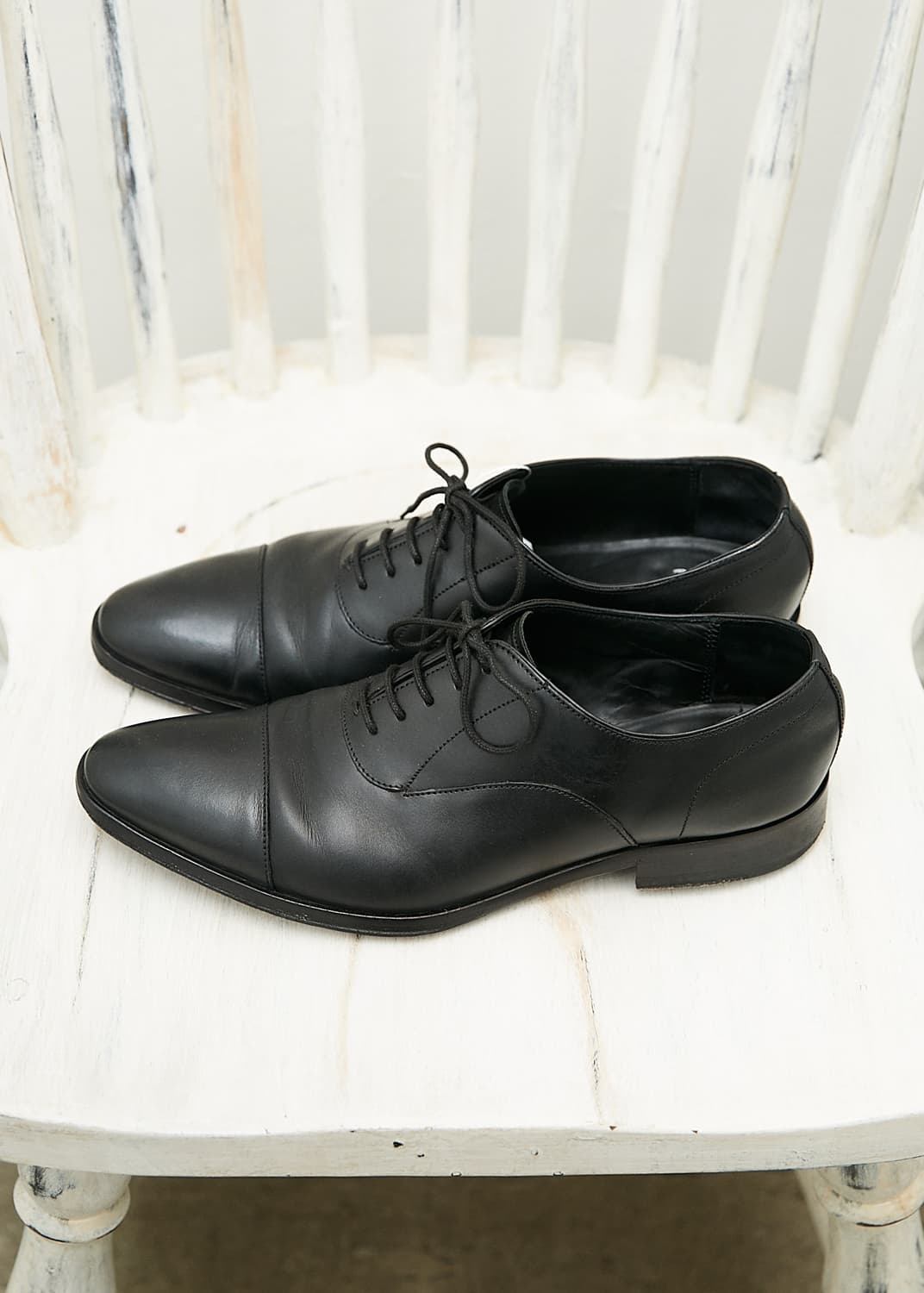 Toe Cap Oxford Shoes 상품이미지1