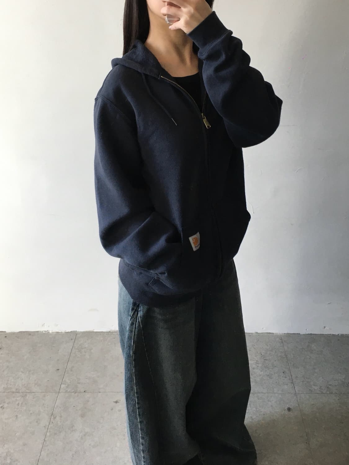 칼하트 써멀 후드집업 상품이미지2