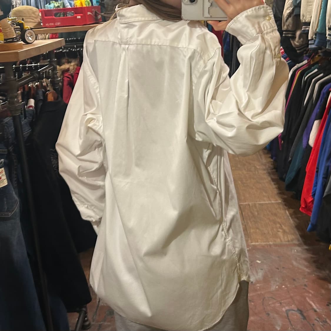 [HI] 폴로 랄프로렌 긴팔셔츠 화이트 상품이미지5