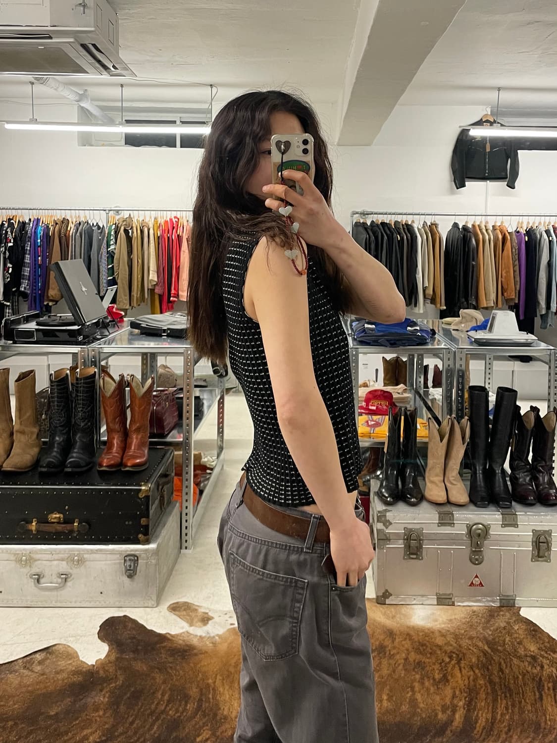 ARMANI collezioni sleeveless 알마니 꼴레지오니 상품이미지8